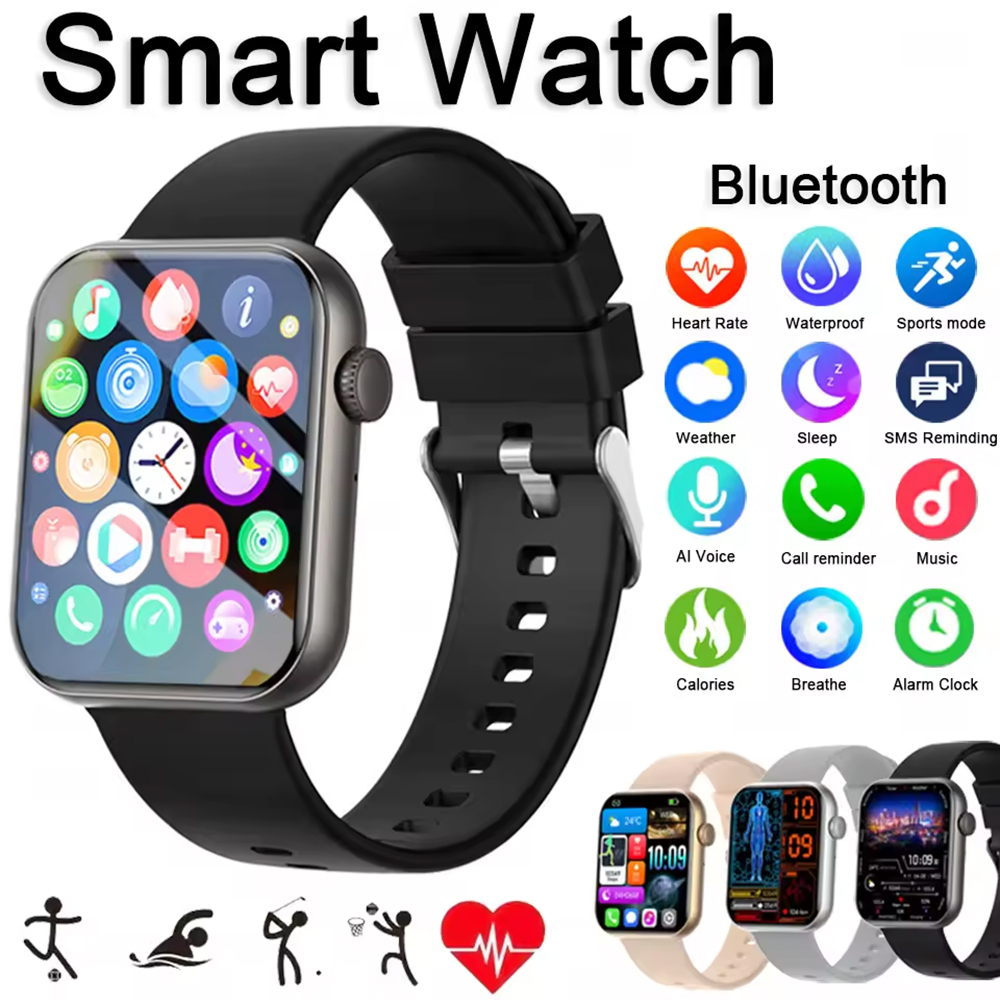 Original Men's Smart Watch Fit - Smart Home Wellness ulasan dan harga