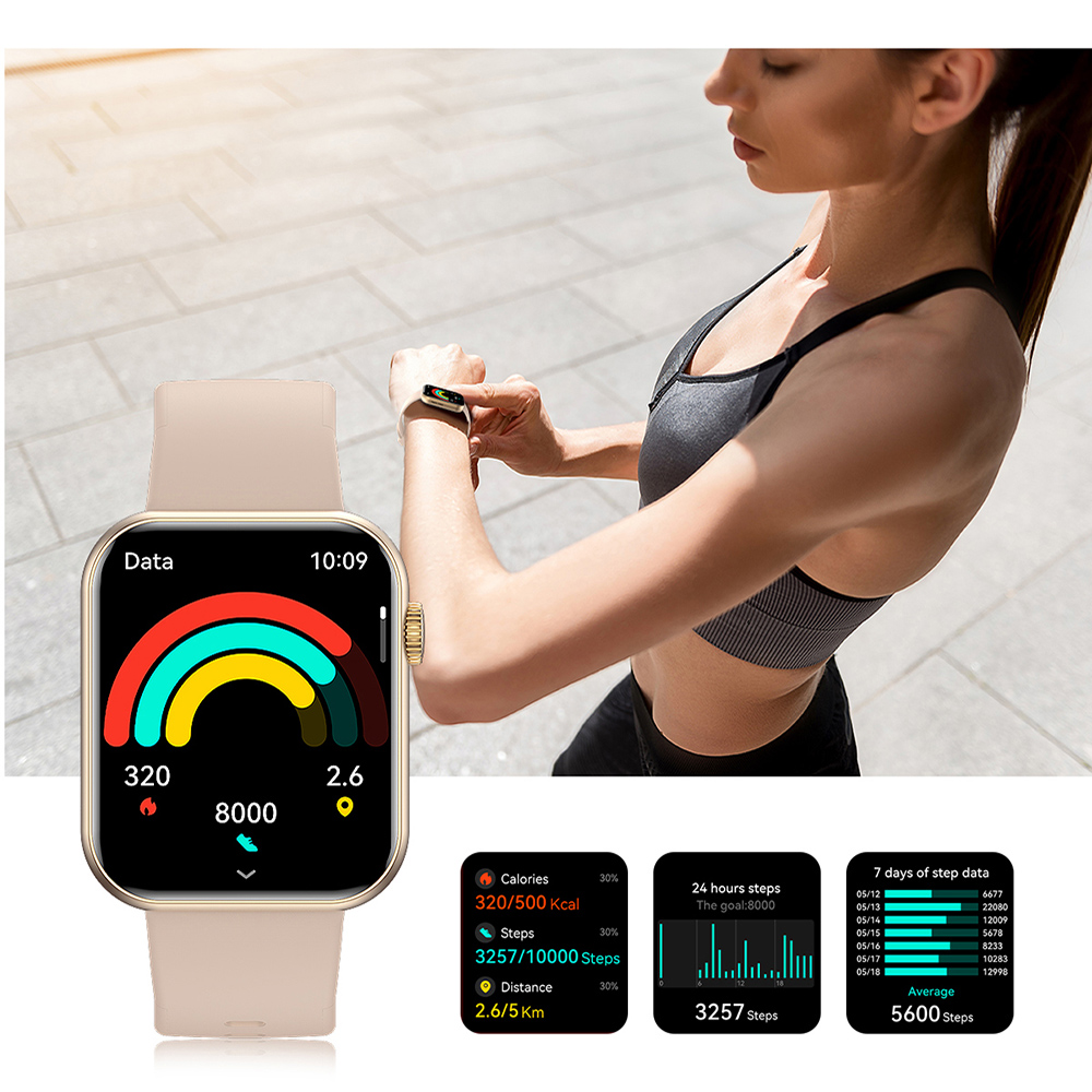 Original Men's Smart Watch Fit - Smart Home Wellness ulasan dan harga