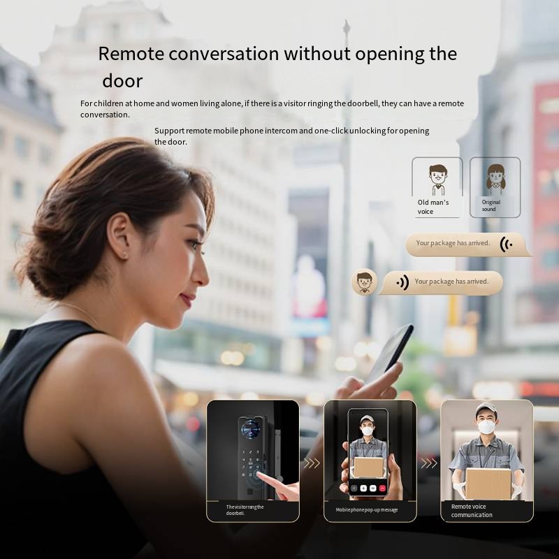 YN S11M Smart Home Digital Ele - Wifi Doorbell Camera ulasan dan harga