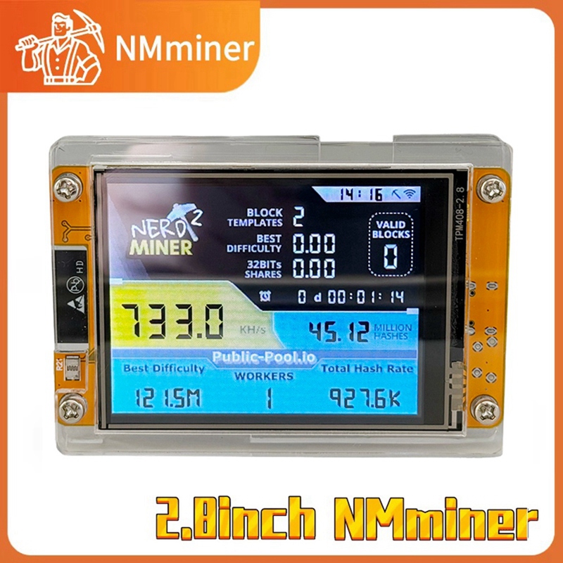 735Kh/S NMMinerNerdMiner Upgra - Upgrade Smart Home ulasan dan harga