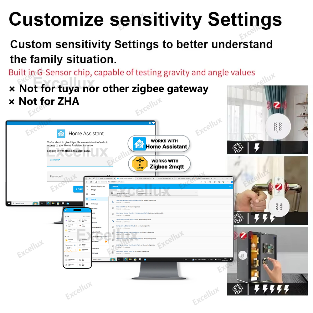 Zigbee 3.0 Smart Vibration Sen - Smart Home Security ulasan dan harga