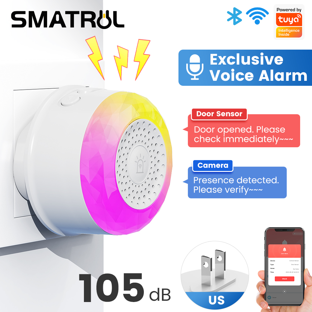 SMATRUL Tuya WiFi Sound And Li - Smart Home Europe ulasan dan harga