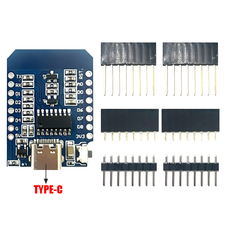 XCW WeMos D1 Mini TYPE-C/Micro - Smart Home Esp8266 ulasan dan harga