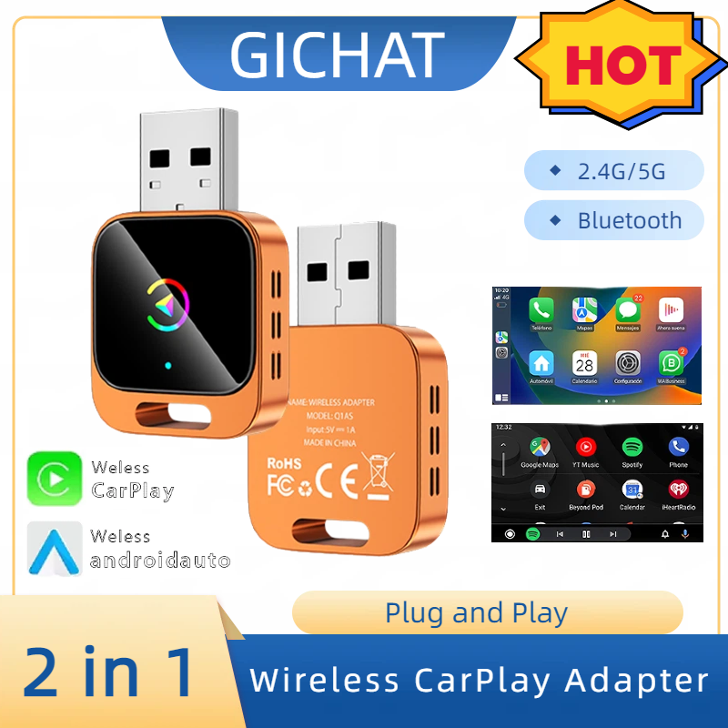 2in1 Wireless CarPlay Dongle S - Smart Home Usb ulasan dan harga