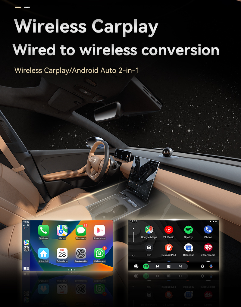 2in1 Wireless CarPlay Dongle S - Smart Home Usb ulasan dan harga