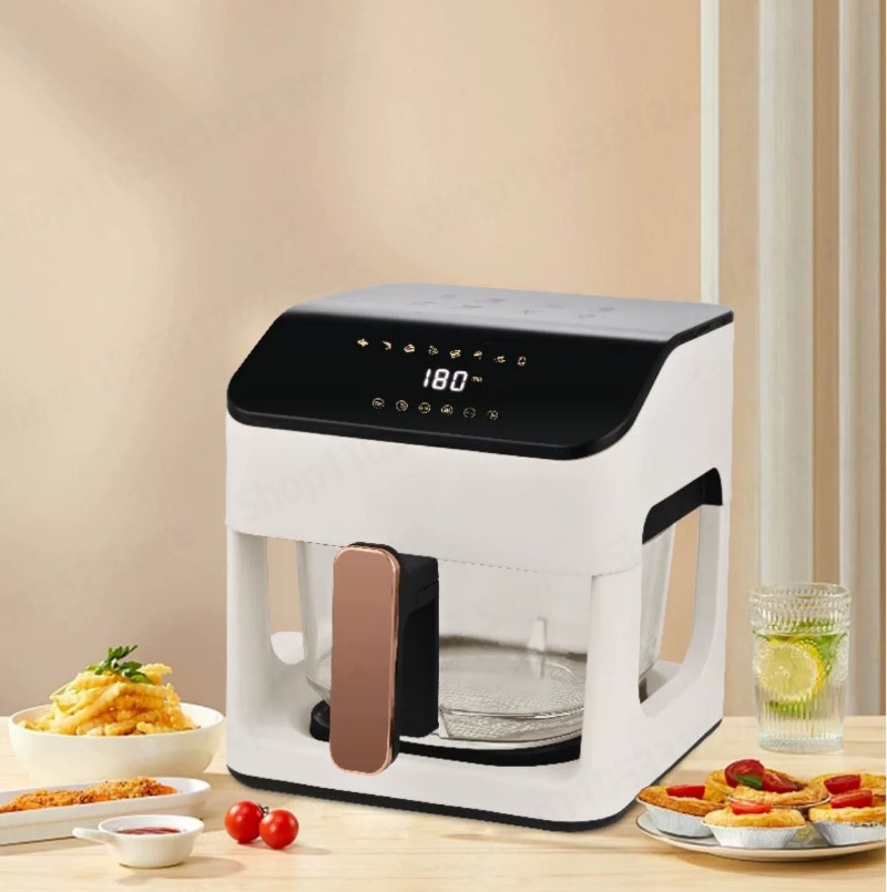 8.5L Glass Air Fryer Smart Aut - Smart Home Oven ulasan dan harga