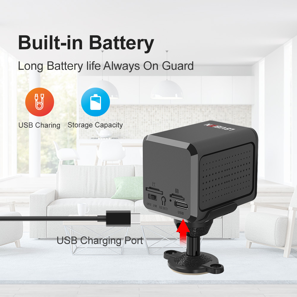 LS VISION Mini Camera 4g Sim C - Smart Home Camera Ezviz ulasan dan harga