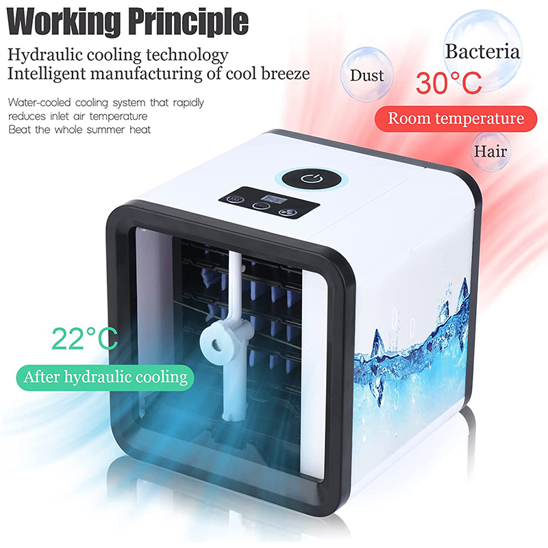 Cooling Fan Mini air Condition - Smart Home Project ulasan dan harga