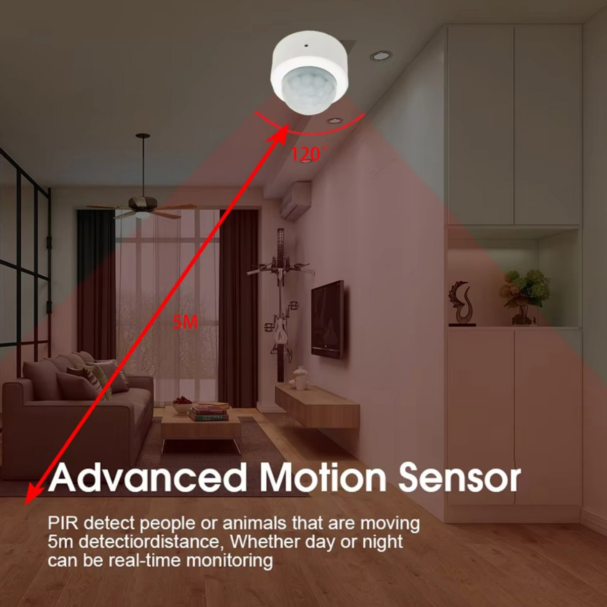 Zigbee3.0 Mini PIR Human Motio - Smart Home Project ulasan dan harga
