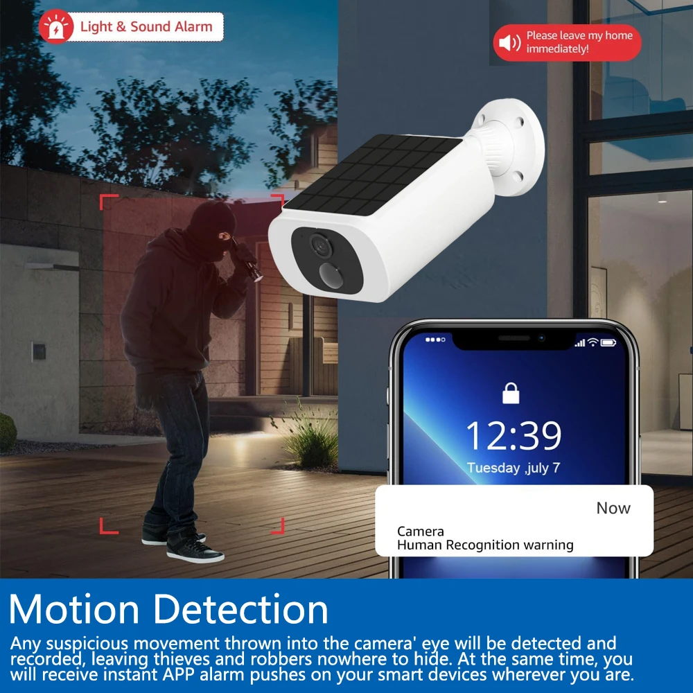 Tuya 5MP Solar Security Camera - Smart Home Outdoor Camera ulasan dan harga