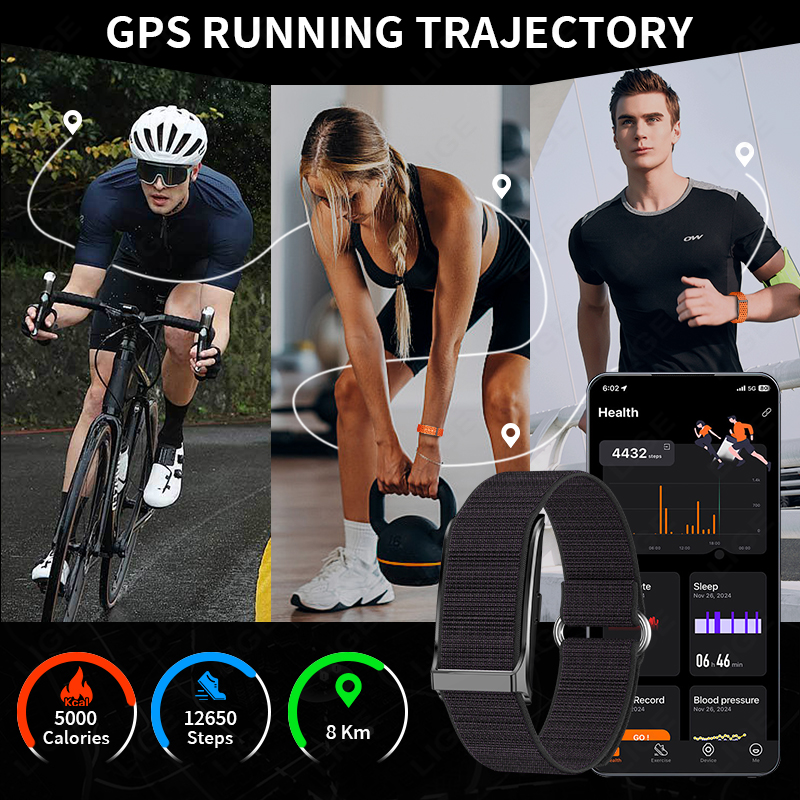 LIGE 100+ Sport Fitness Tracke - Smart Energy Monitor ulasan dan harga