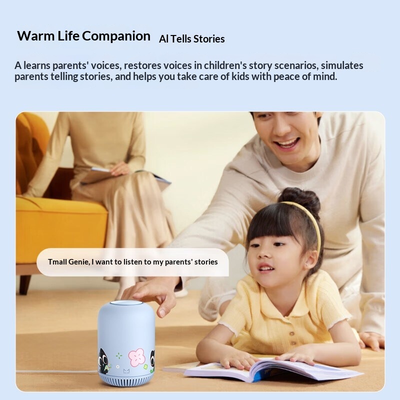 Luo Xiaohei Smart Speaker AI Q - Smart Home Usb ulasan dan harga