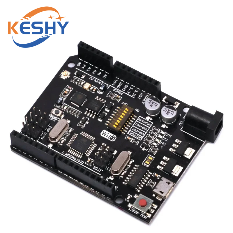 UNO+WiFi R3 ATmega328P+ESP8266 - Smart Home Esp8266 ulasan dan harga