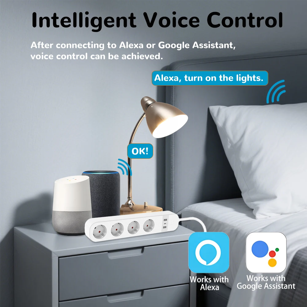 BORUIDAPLS EU Plug WiFi Smart  - Smart Home Or Smart Home ulasan dan harga