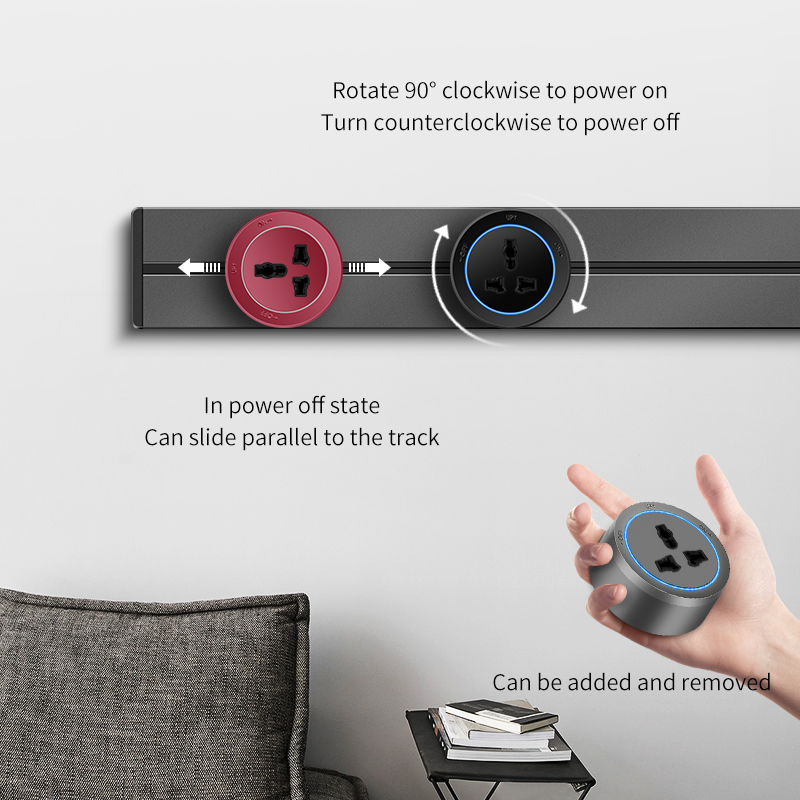 KXN Q1 Series Power Track Rail - Smart Home Or Smart Home ulasan dan harga