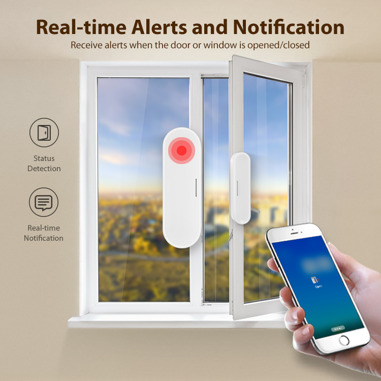 Tuya Smart Door Window Sensor  - Smart Home Or Smart Home ulasan dan harga