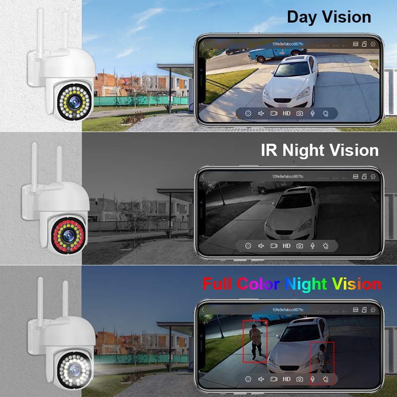 Smar 3MP Wireless CCTV Securit - Smart Home Outdoor Camera ulasan dan harga