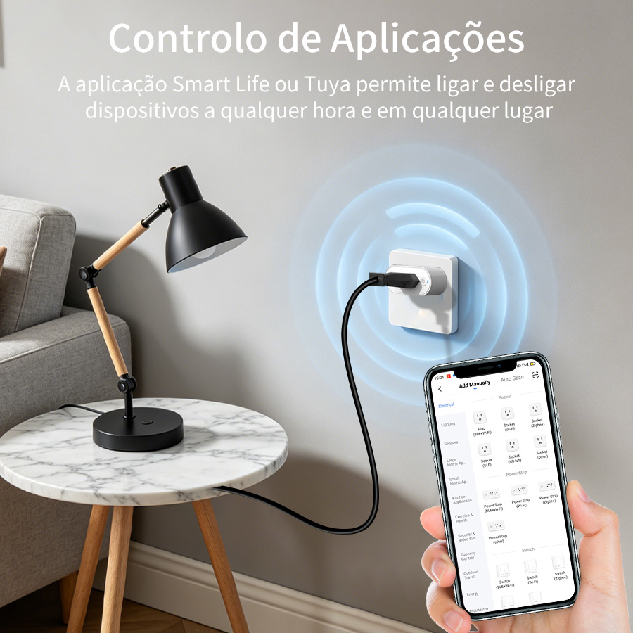 Tuya WiFi Smart Plug Socket wi - Smart Home Or Smart Home ulasan dan harga