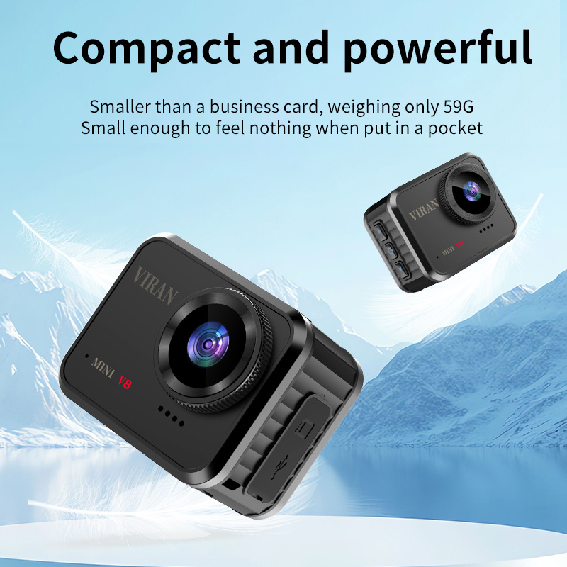 Mini Action Camera 4K Ultra HD - Smart Home Outdoor Camera ulasan dan harga