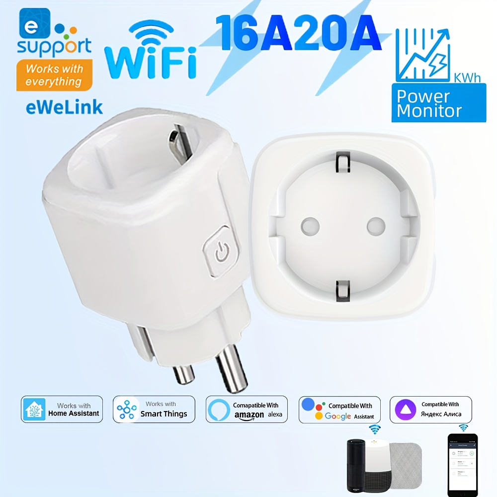 EWeLink Smart WiFi Socket EU R - Smart Home Europe ulasan dan harga