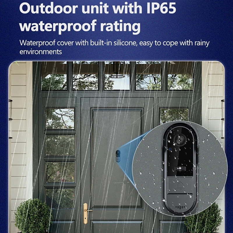 Outdoor Wireless Intercom Door - Smart Home Outdoor Camera ulasan dan harga