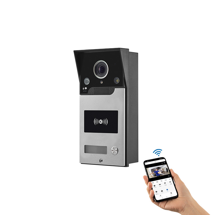 2MP 1080P Tuya APP Rifd/NFC  W - Wifi Doorbell Camera ulasan dan harga