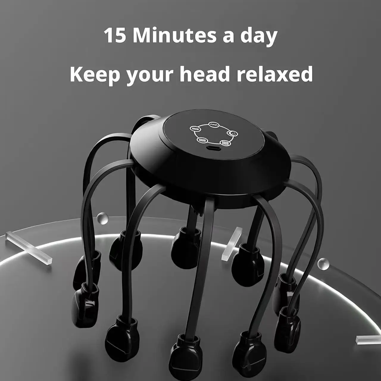 Electric Octopus Head Massager - Smart Home Wellness ulasan dan harga