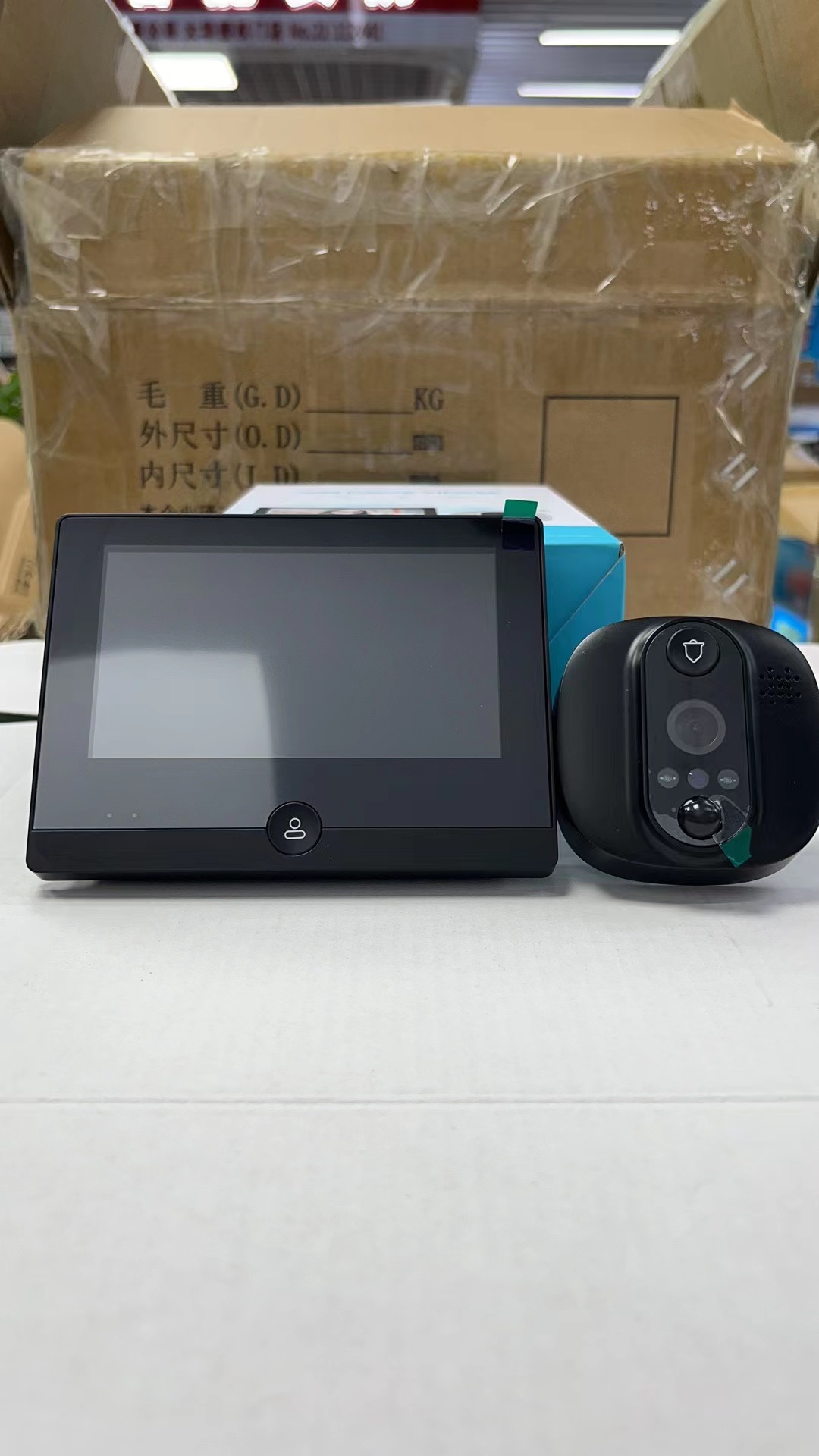 4.3 Inch IPS Screen 2MP 1080P  - Wifi Doorbell Camera ulasan dan harga