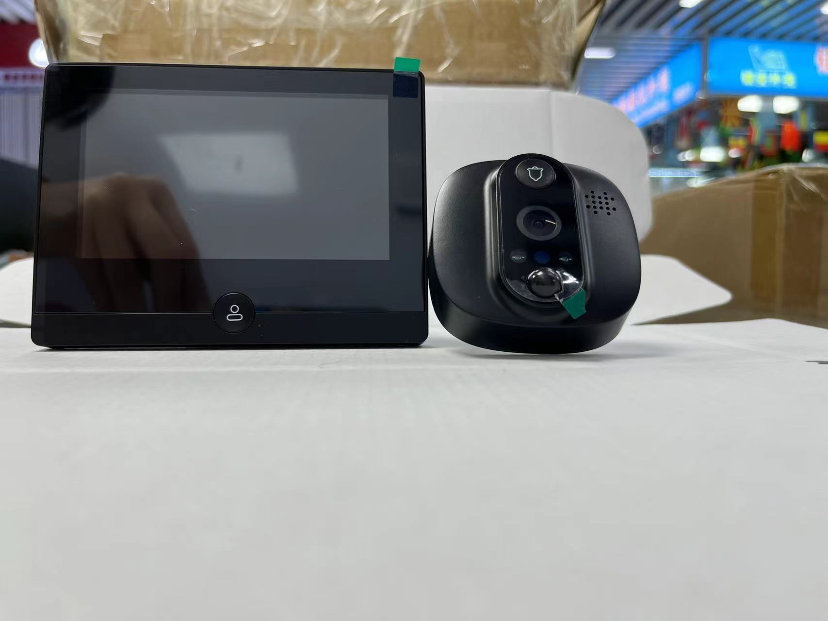 4.3 Inch IPS Screen 2MP 1080P  - Wifi Doorbell Camera ulasan dan harga