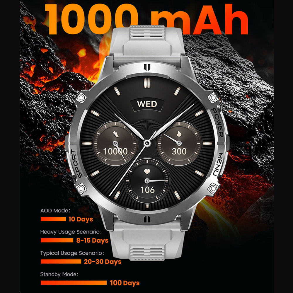 Mens Military T REX 3 Smartwat - Smart Home Wellness ulasan dan harga
