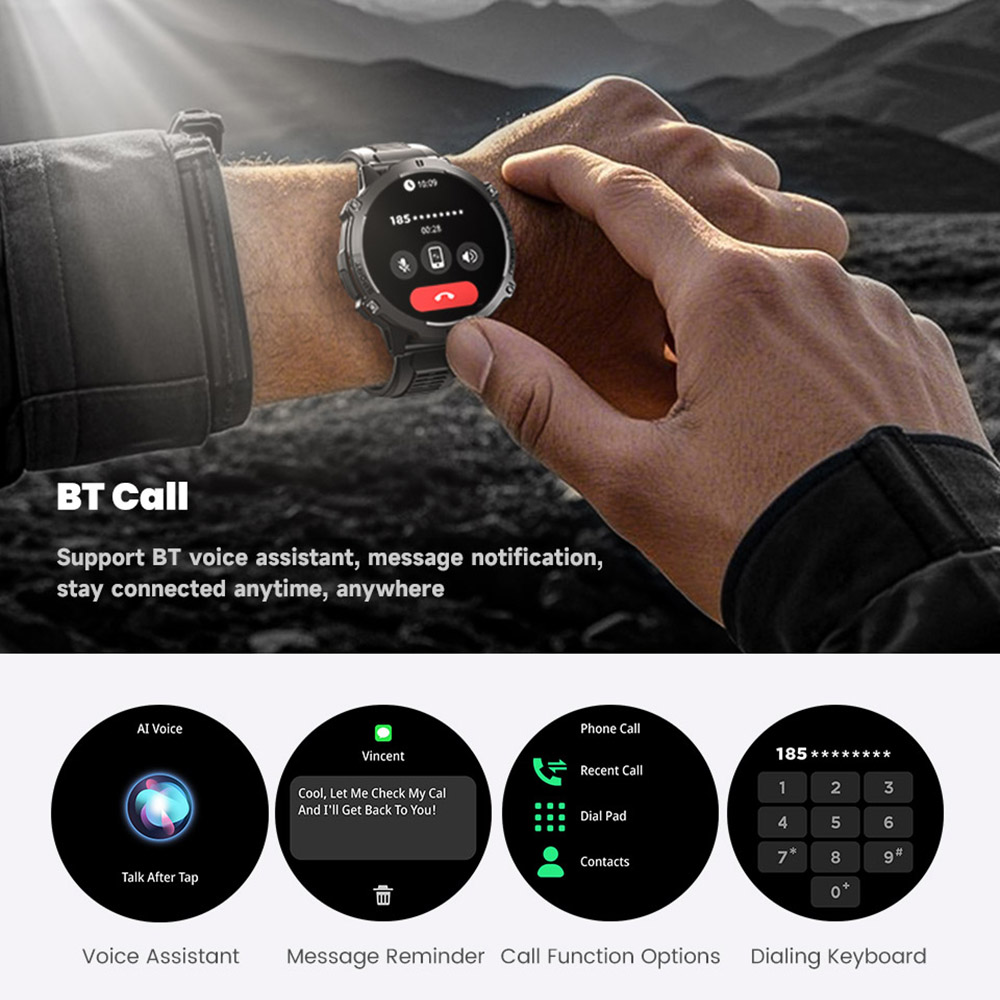 Mens Military T REX 3 Smartwat - Smart Home Wellness ulasan dan harga