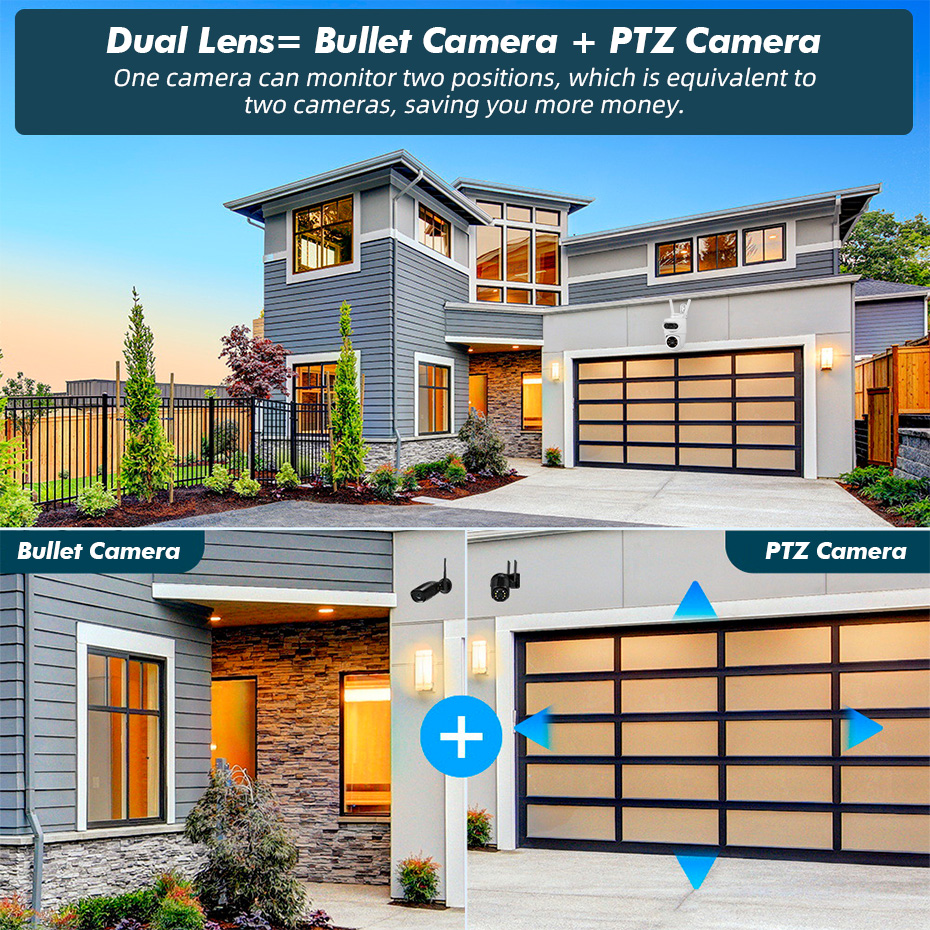 FUERS 5K 10MP Dual Lens IP Cam - Smart Home Camera Ezviz ulasan dan harga