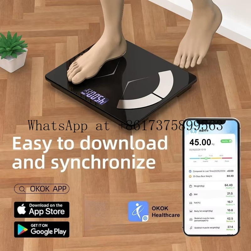 Smart Digital Body Scale with  - Smart Home Wellness ulasan dan harga