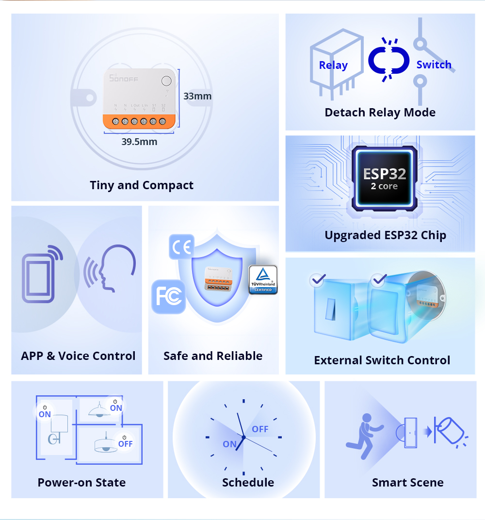 Sonoff Mini R4 Extreme Wifi Sm - Smart Home Remote Control ulasan dan harga
